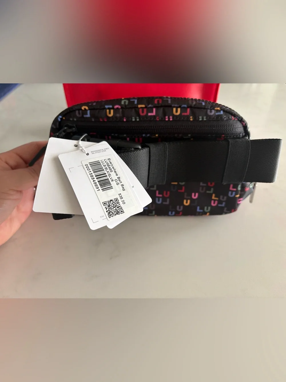 Lululemon Black Belt Multi 'LU'